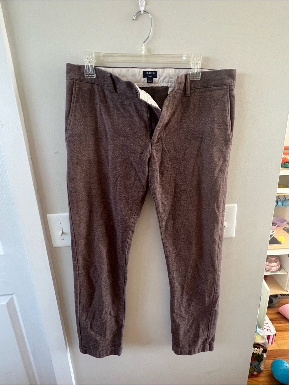 J. Crew Men’s Dark Brown Slim Chinos